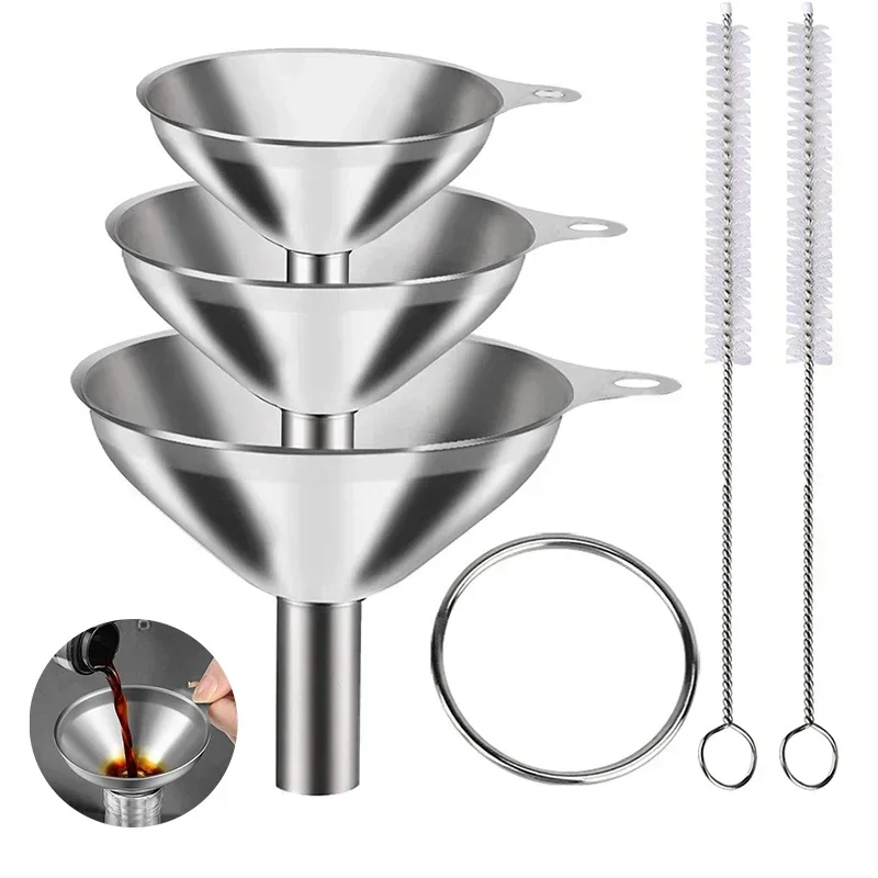 Kitchen Gadgets Small - Juego de embudos de cocina de