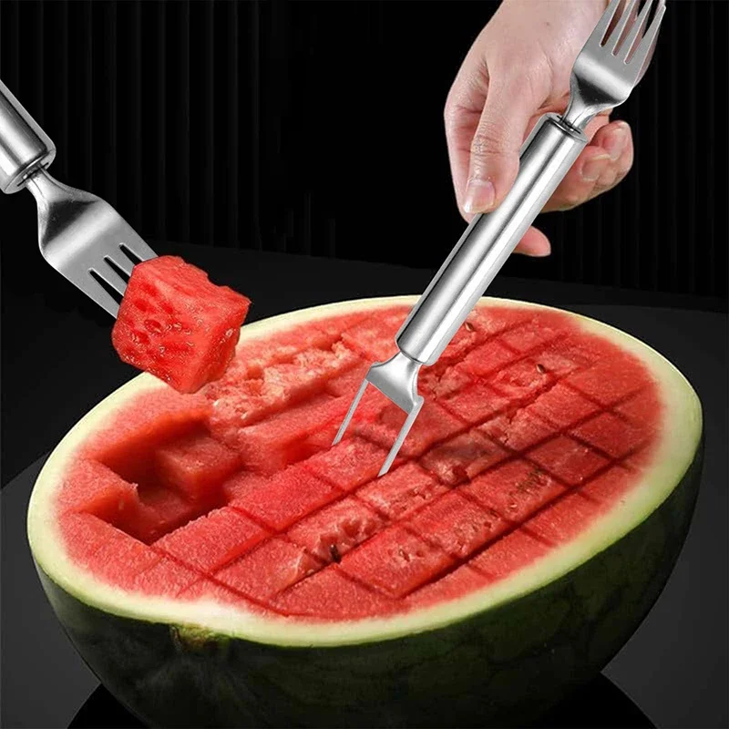 Watermelon Slicer Cutter - Rebanador de sandía portátil multiusos 2