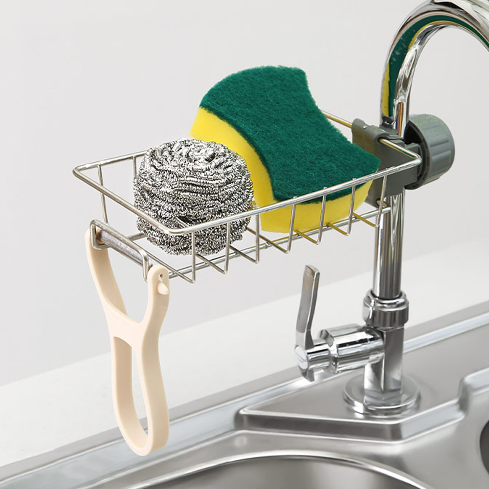 Kitchen Gadgets Storage Ideas - Organizador de fregadero de cocina: estante
