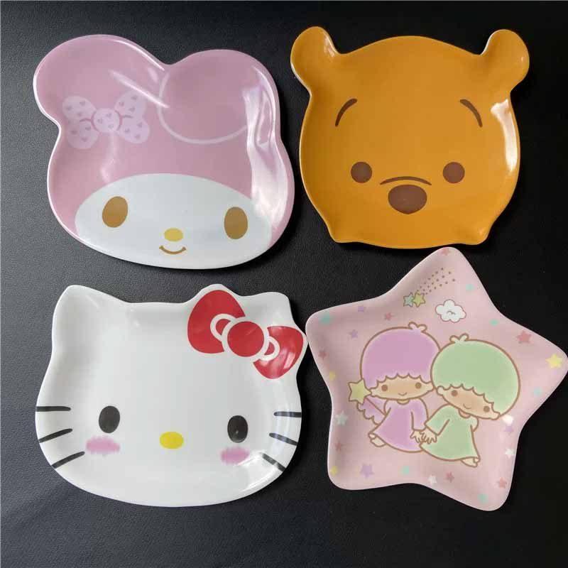 Kitchen Gadgets Small - Vajilla Infantil de Cerámica con Dibujos