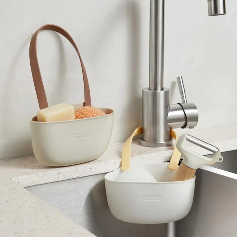 Kitchen Gadgets Storage Ideas - Soporte de esponjas para fregadero de