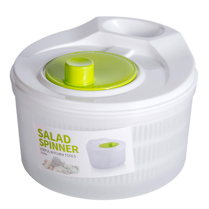 Salad Spinner - Secador de verduras giratorio de gran