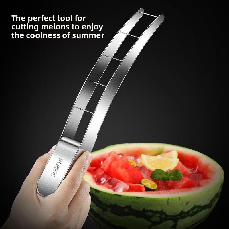 Watermelon Slicer Cutter - Utensilio para Cortar Sandía en Cubos,