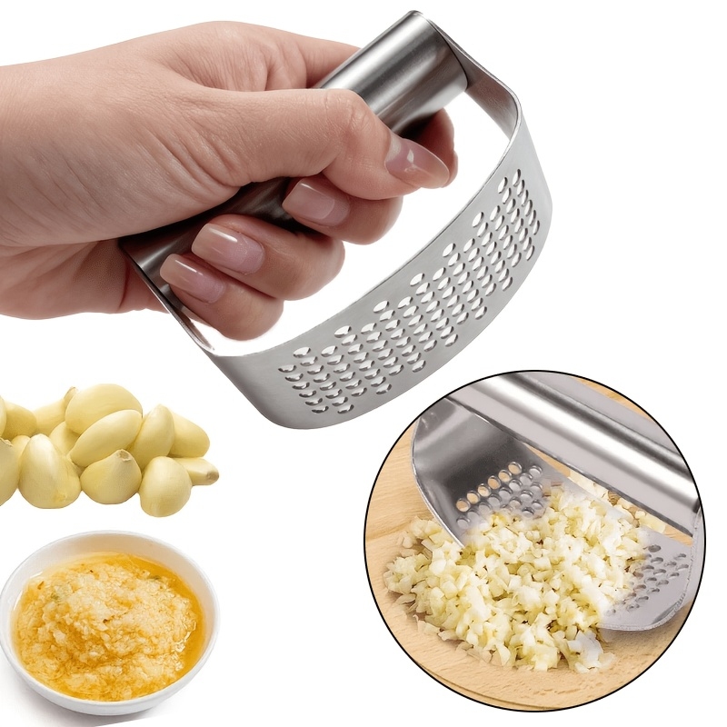 Kitchen Gadgets Garlic - Prensa de Ajo Manual de Acero