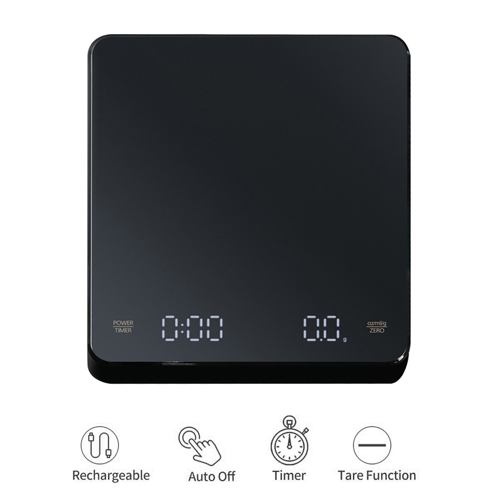 Digital Kitchen Scale - Báscula de café digital con temporizador