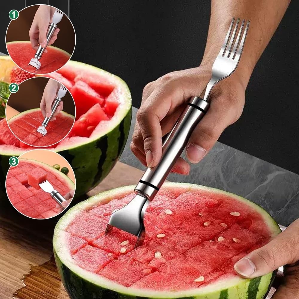 Watermelon Slicer Cutter - Cortador de Frutas 2 en 1