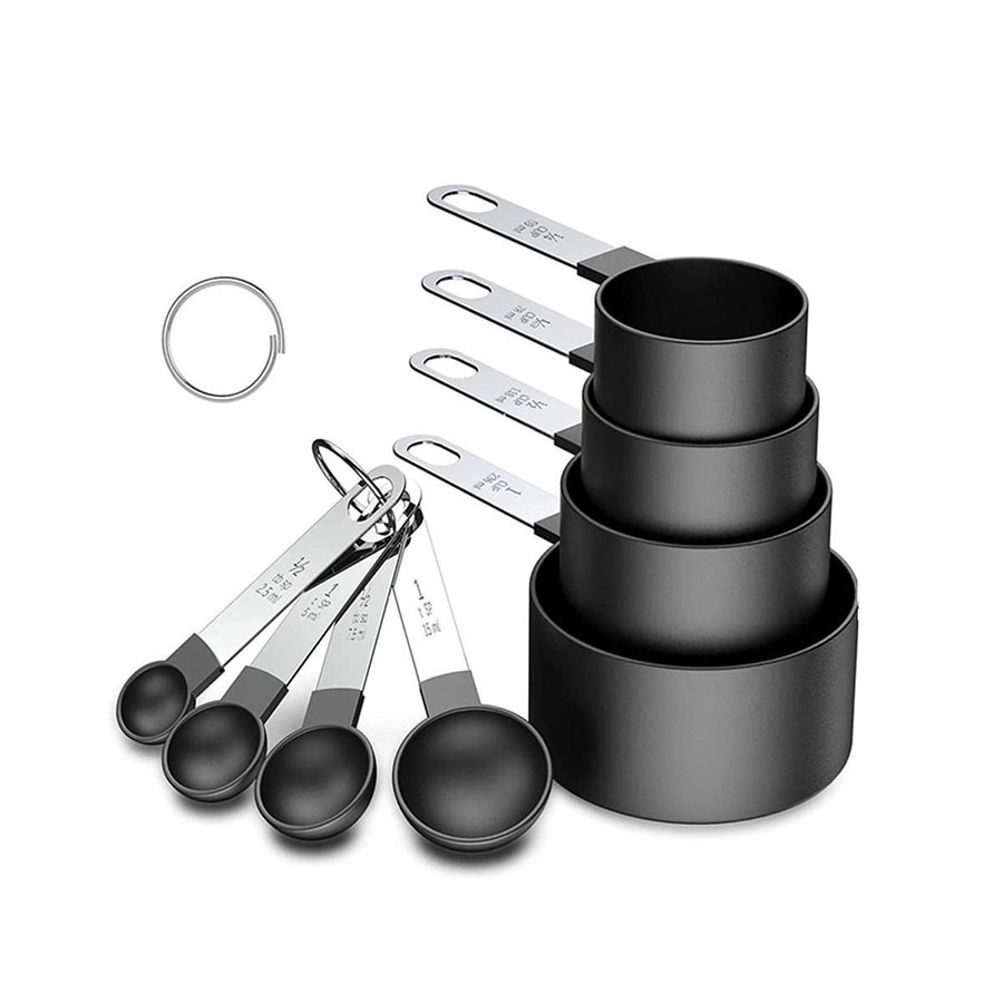 Kitchen Gadgets Small - Juego de cucharas y tazas medidoras