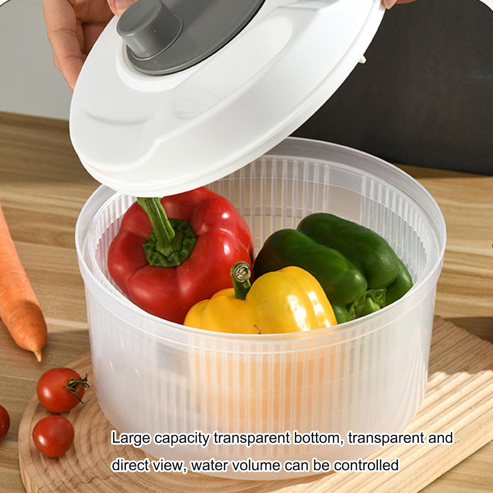 Salad Spinner - Colador para enjuague de frutas, contenedor