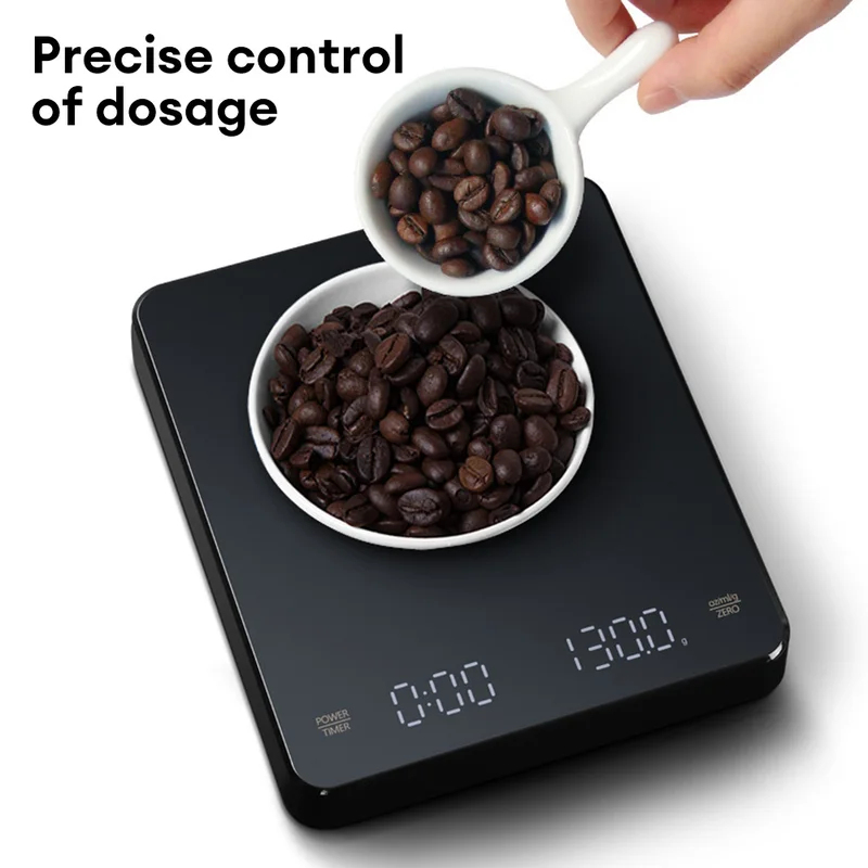 Digital Kitchen Scale - Báscula Digital para Café con Temporizador,