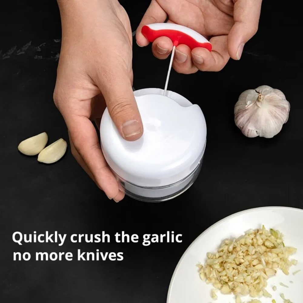Kitchen Gadgets Garlic - Triturador de Ajo Manual, Molinillo de