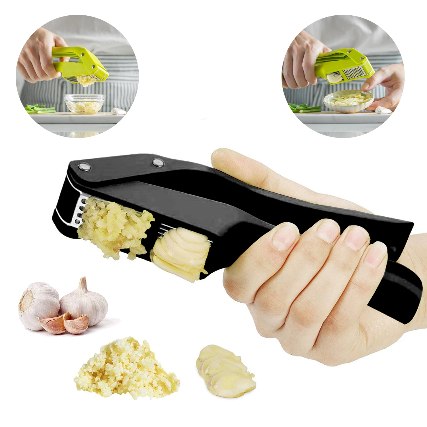 Kitchen Gadgets Garlic - Picadora y rebanadora de ajo 2