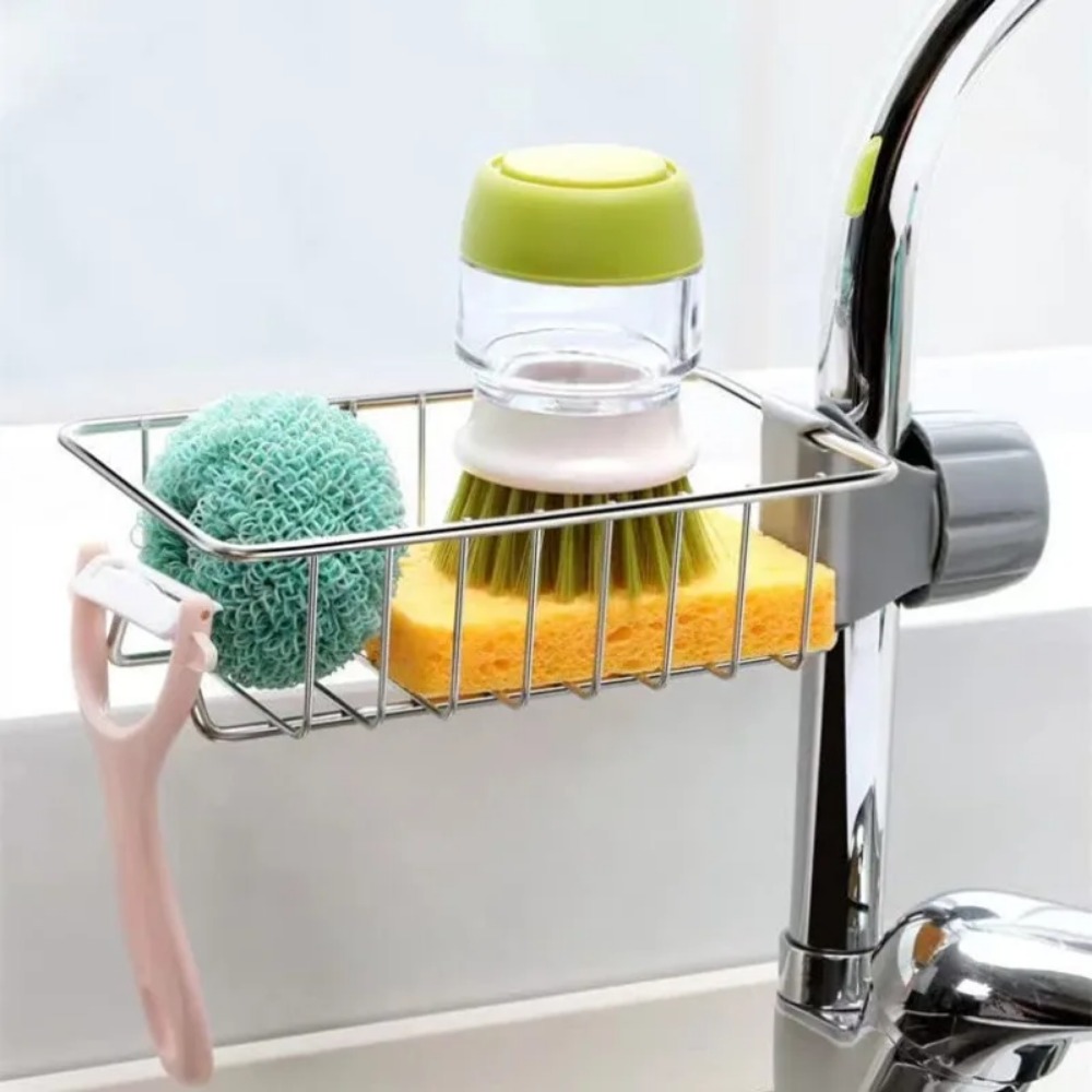 Kitchen Gadgets Storage Ideas - Organizador de fregadero de cocina: estante