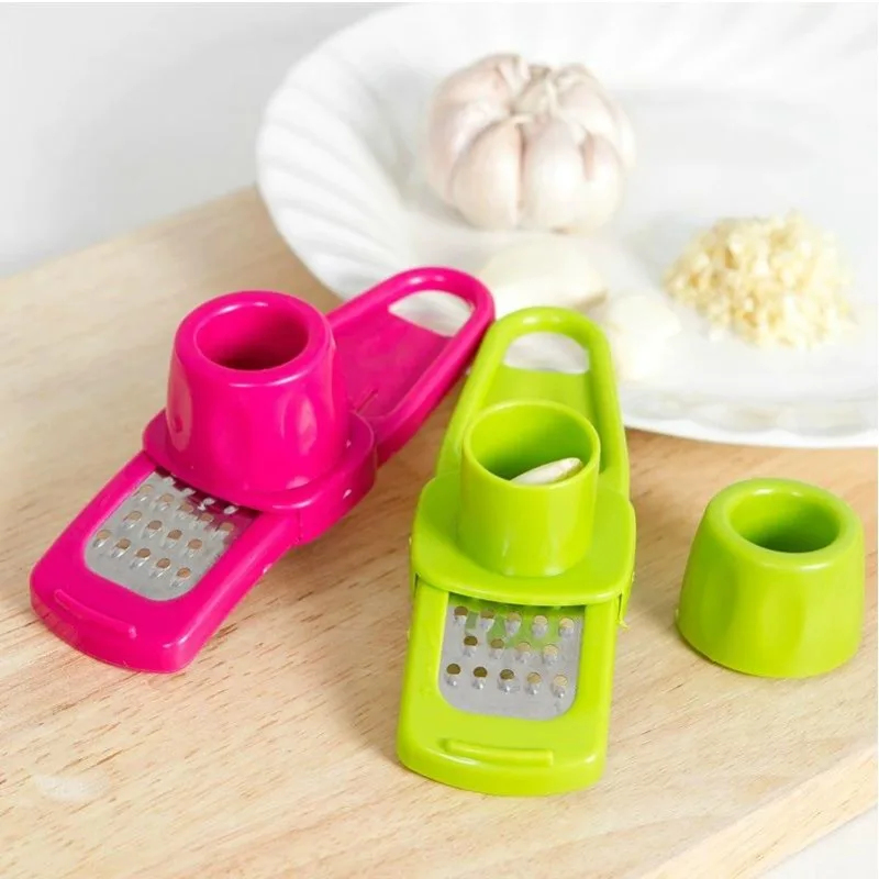 Picador de ajo manual de 1 a 4 - Kitchen Gadgets Garlic reseña y precio