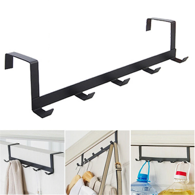 Ganchos sobre la puerta, 5 gan - Kitchen Gadgets Storage Ideas reseña y precio