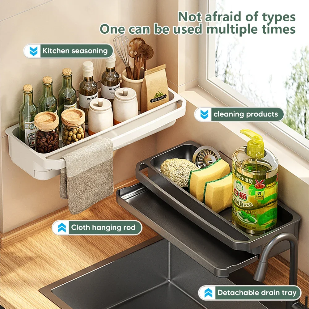Organizador de fregadero de co - Kitchen Gadgets Storage Ideas reseña y precio