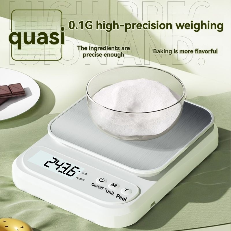 YCOC-Báscula digital compacta  - Digital Kitchen Scale reseña y precio