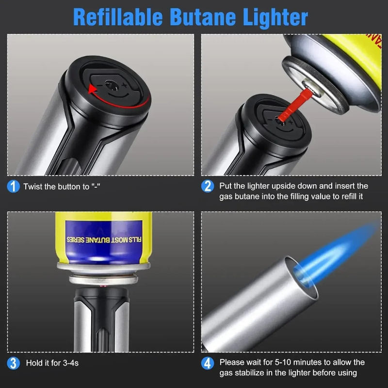 Encendedor de Metal Tipo Pluma - Kitchen Gadgets For Gifts reseña y precio