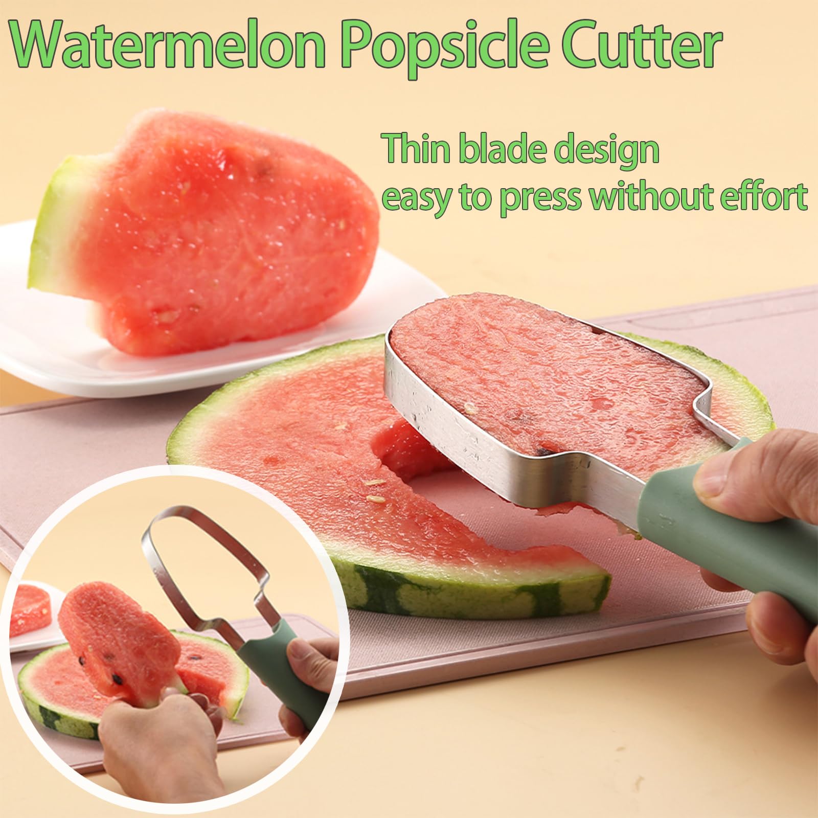 Cuchillo y tenedor para cortar - Watermelon Slicer Cutter reseña y precio