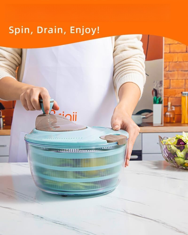 Escurridor de ensaladas de 4.2 - Salad Spinner reseña y precio