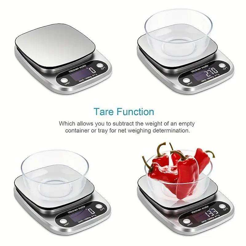 Báscula de Cocina de Alta Prec - Digital Kitchen Scale reseña y precio