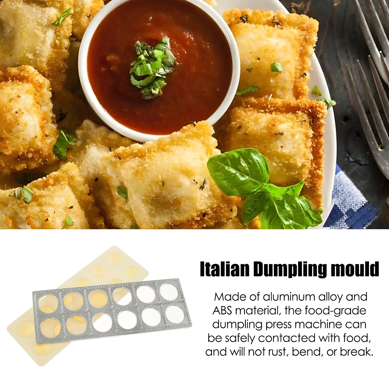 Molde para dumplings, molde de - Kitchen Gadgets You Need reseña y precio