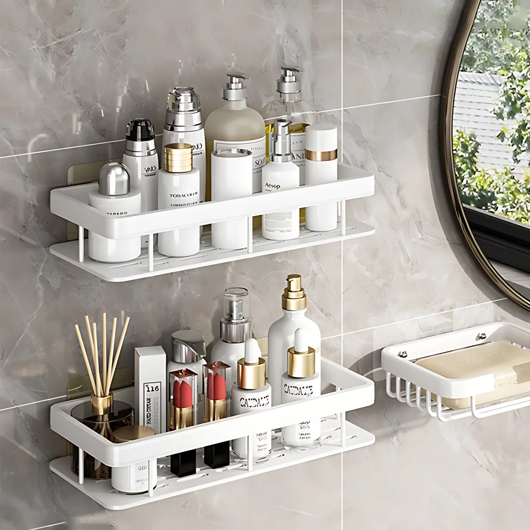 Estante de baño de 2 uds., org - Kitchen Gadgets Storage Ideas reseña y precio