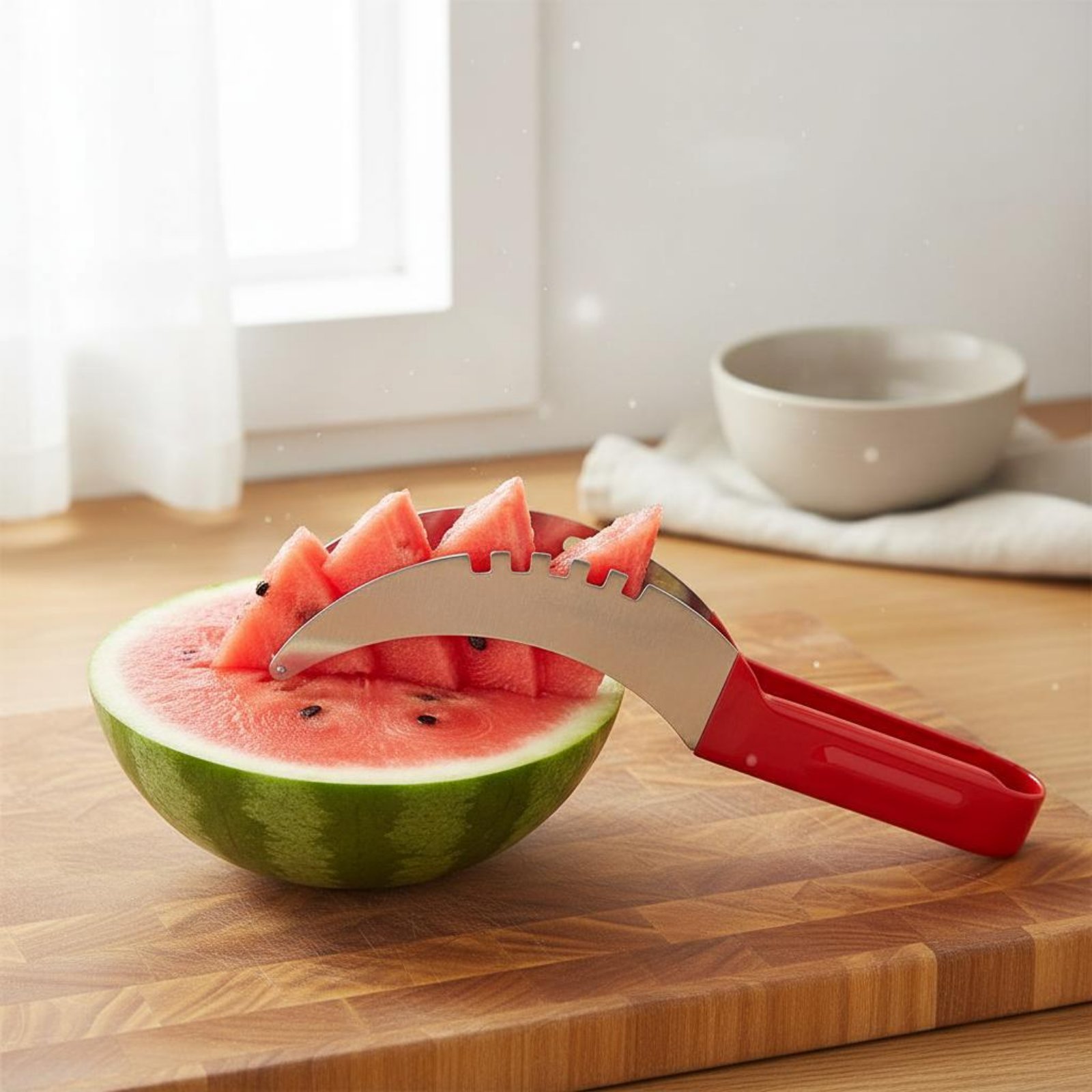Cortador de sandía en cubos, m - Watermelon Slicer Cutter reseña y precio