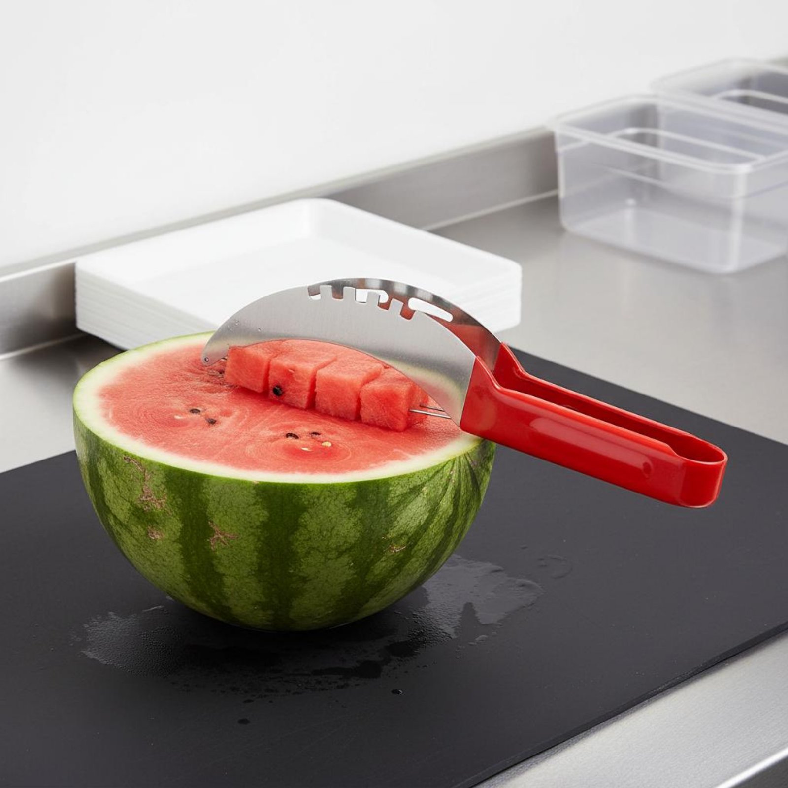 Cortador de sandía en cubos, m - Watermelon Slicer Cutter reseña y precio