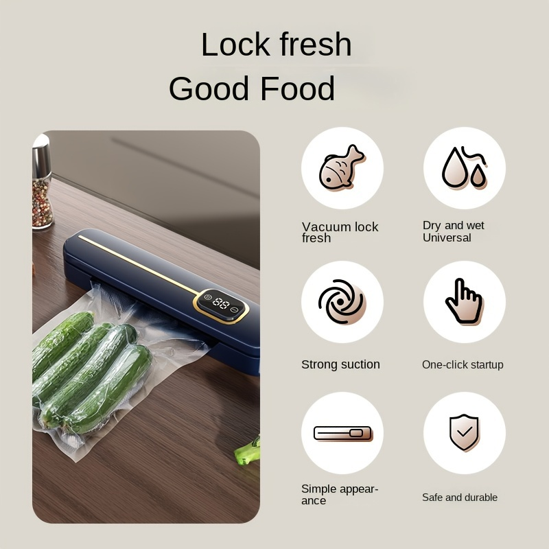 Sellador de Alimentos al Vacío - Food Vacuum Sealer reseña y precio