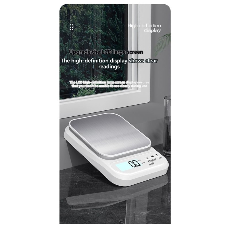 【ESSENTIALS】Báscula digital pa - Digital Kitchen Scale reseña y precio