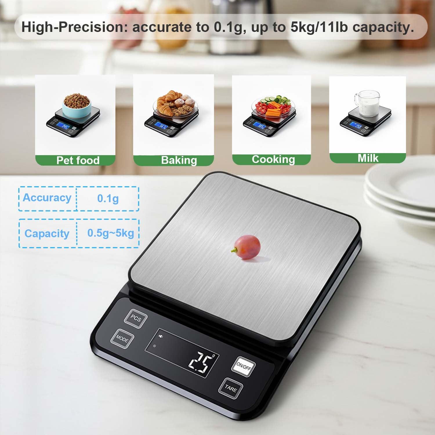 Báscula de Cocina Digital Impe - Digital Kitchen Scale reseña y precio