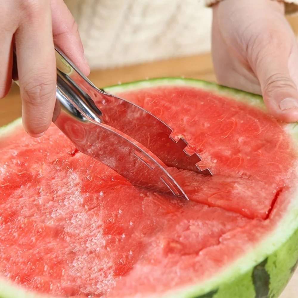 Rebanador de sandía de acero i - Watermelon Slicer Cutter reseña y precio