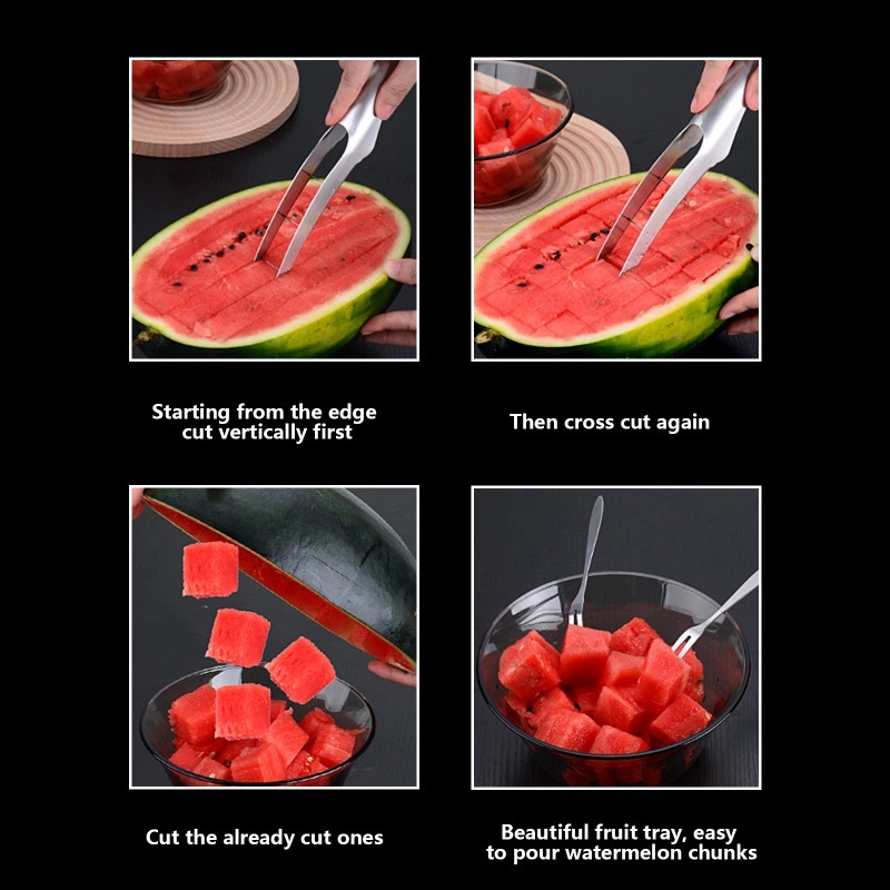 Utensilio para Cortar Sandía e - Watermelon Slicer Cutter reseña y precio