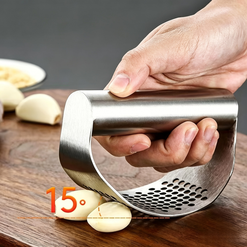 Prensa de Ajo Manual de Acero  - Kitchen Gadgets Garlic reseña y precio