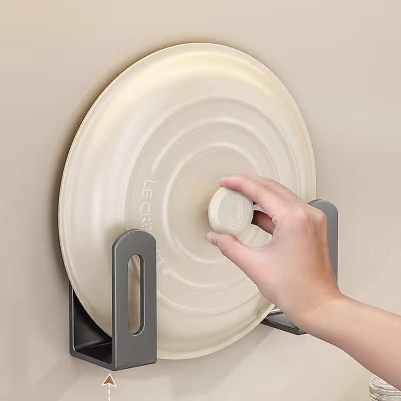 2 unids/set estante para tapas - Kitchen Gadgets Storage Ideas reseña y precio