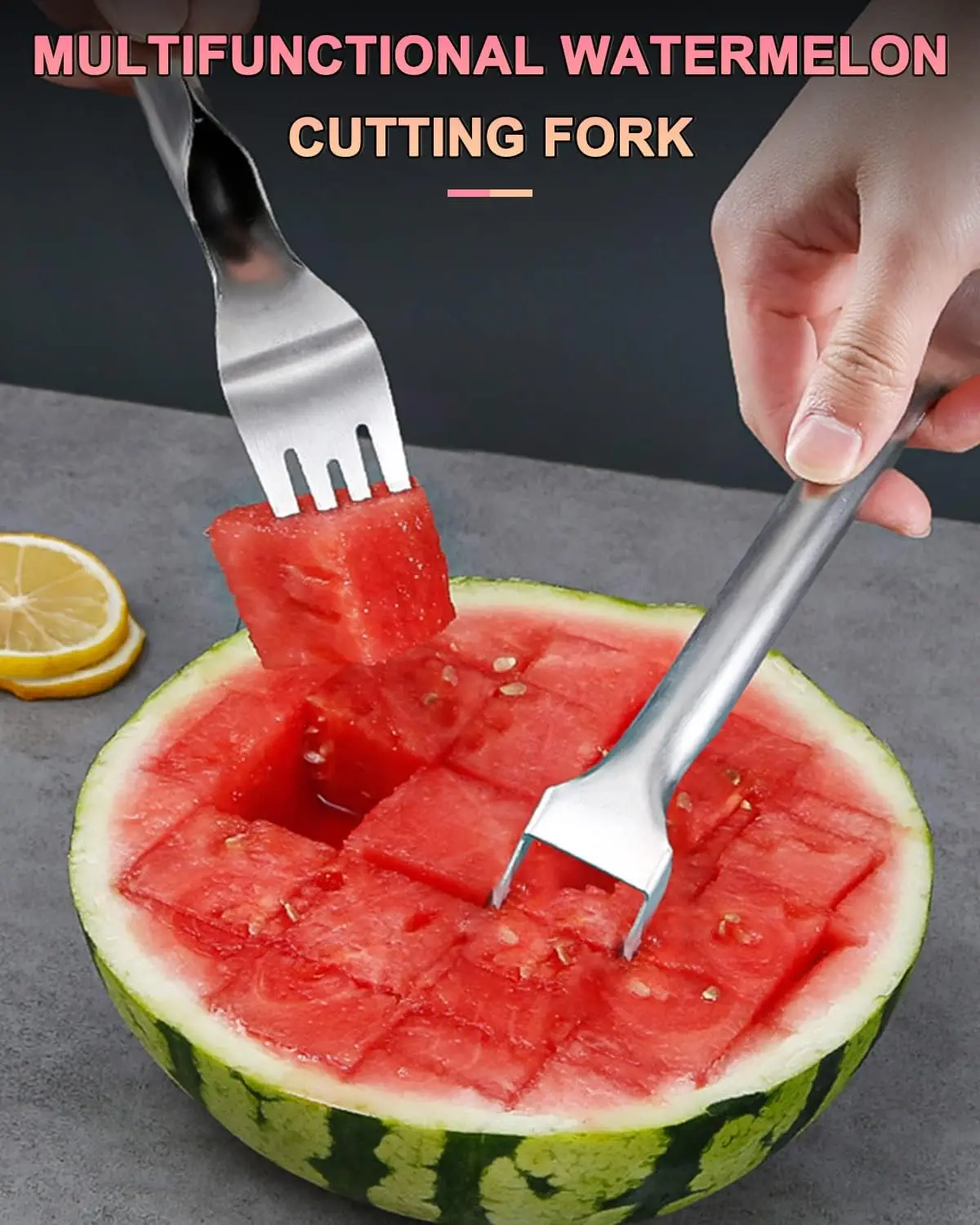 Cortador de sandía con forma d - Watermelon Slicer Cutter reseña y precio
