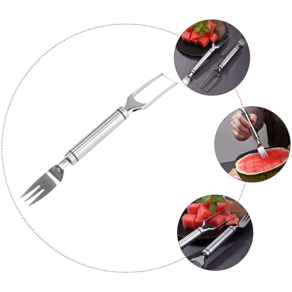 Cuchara-cortadora de sandía 2  - Watermelon Slicer Cutter reseña y precio
