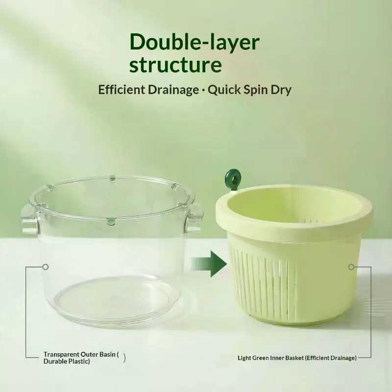Escurridor de Ensaladas Manual - Salad Spinner reseña y precio