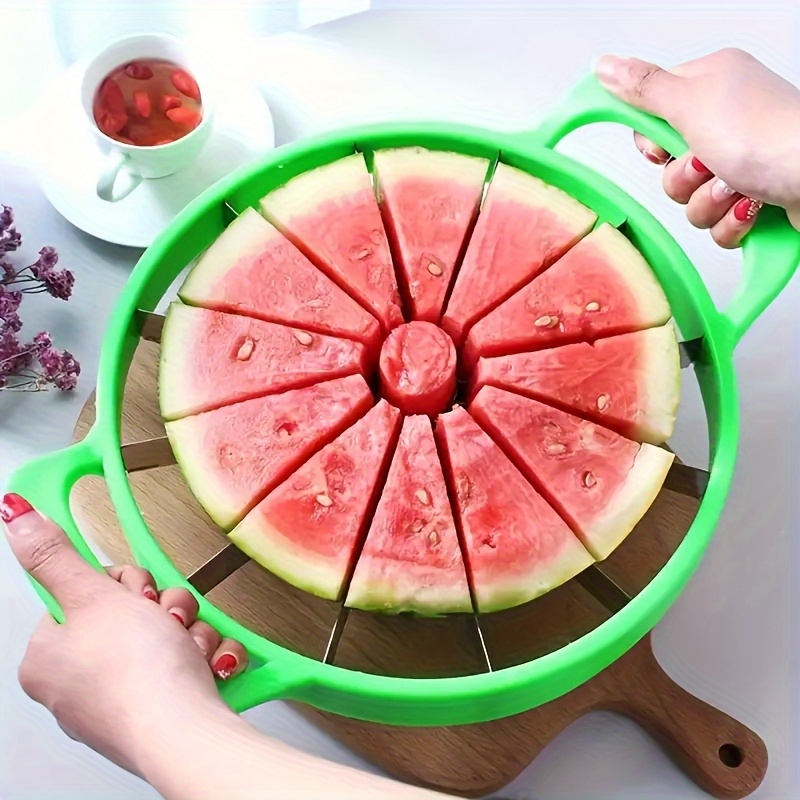 Cortador de Frutas de Acero In - Watermelon Slicer Cutter reseña y precio