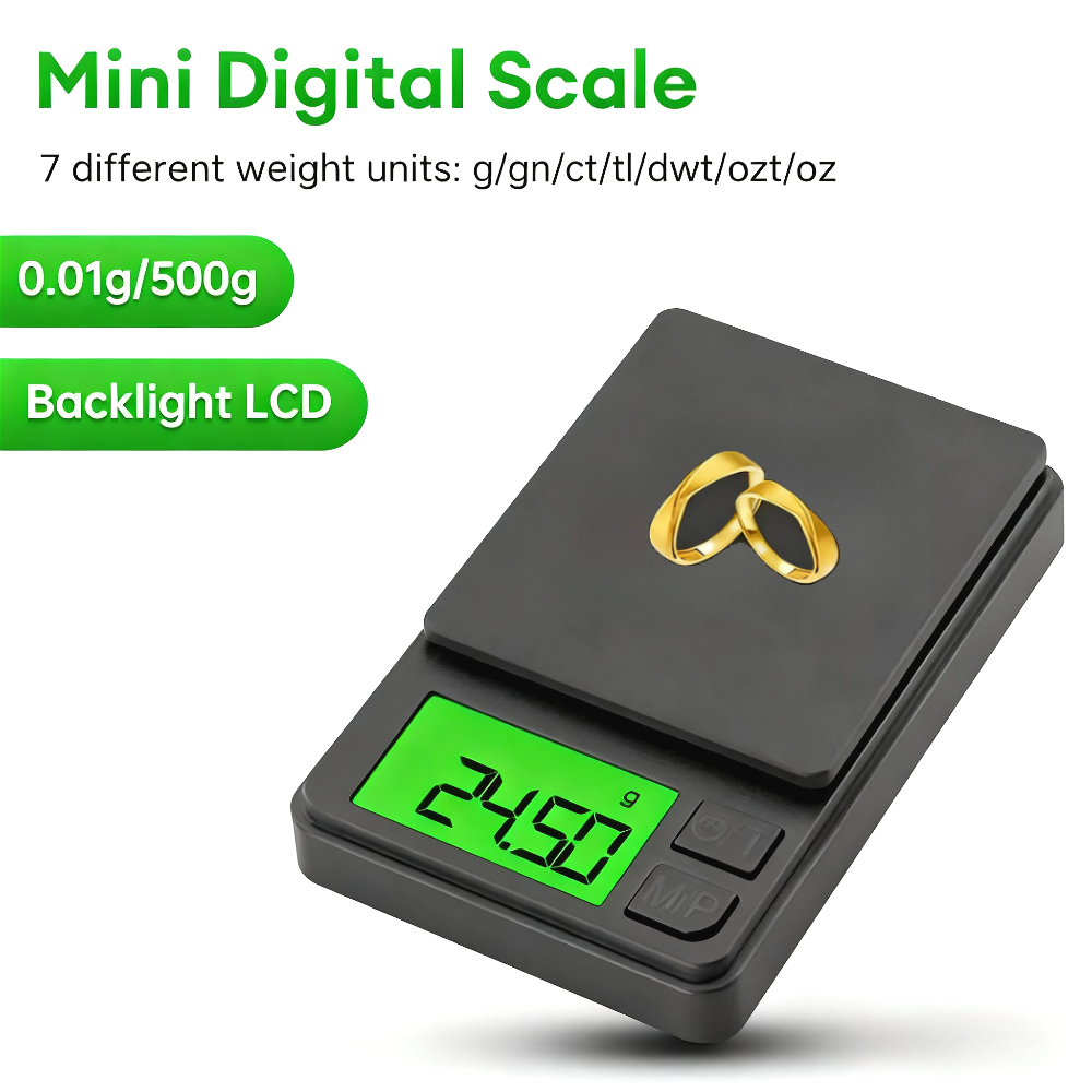 Mini báscula digital de bolsil - Digital Kitchen Scale reseña y precio