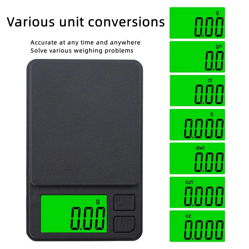 Mini báscula digital de bolsil - Digital Kitchen Scale reseña y precio