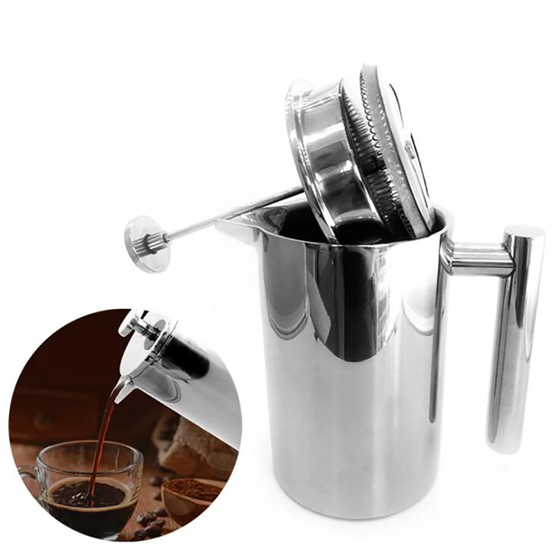 Cafetera Francesa de Doble Par - French Press Coffee Maker reseña y precio