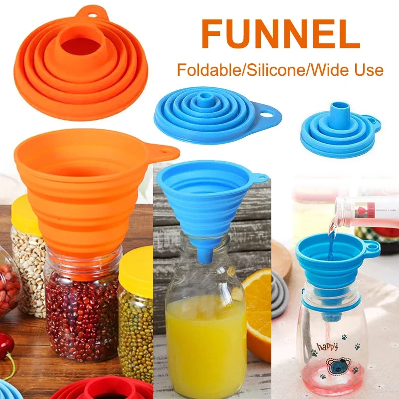 1/4 Unidades Embudo de Silicon - Kitchen Gadgets Small reseña y precio