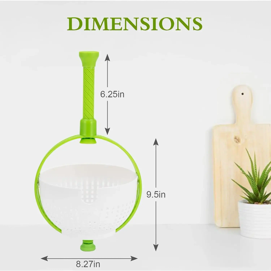 Escurridor Plegable para Fruta - Salad Spinner reseña y precio