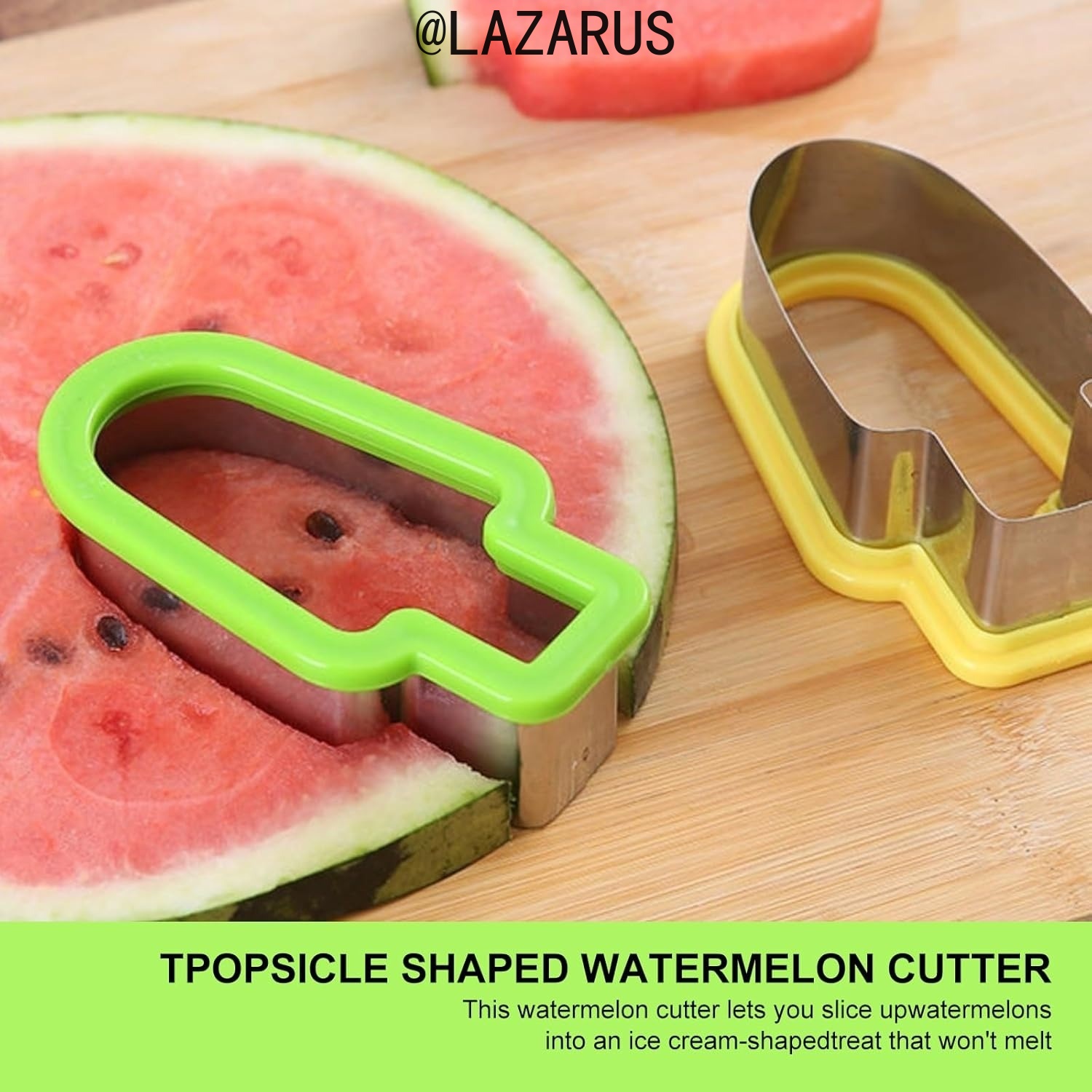 Cortador de sandía de acero in - Watermelon Slicer Cutter reseña y precio