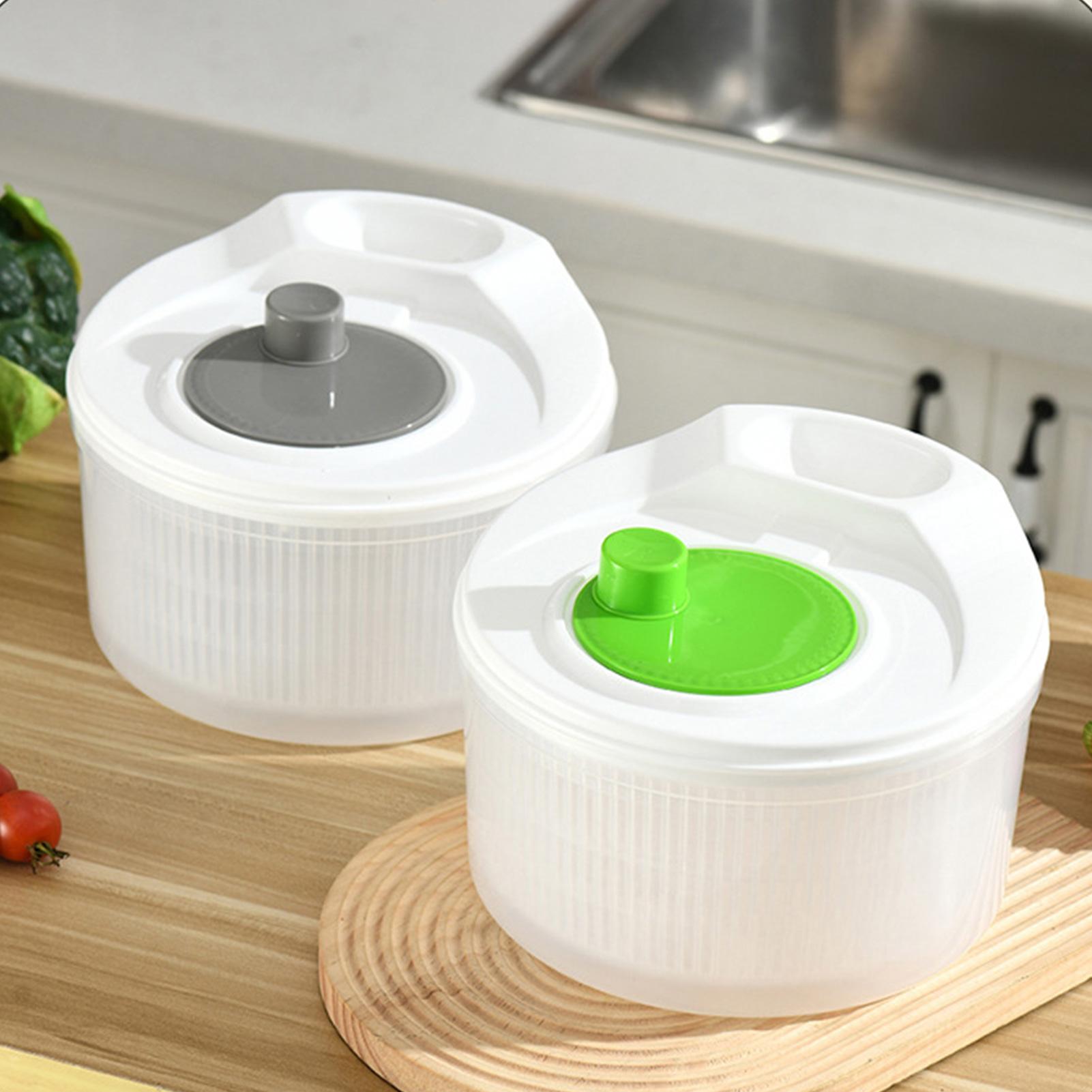Colador para enjuague de fruta - Salad Spinner reseña y precio