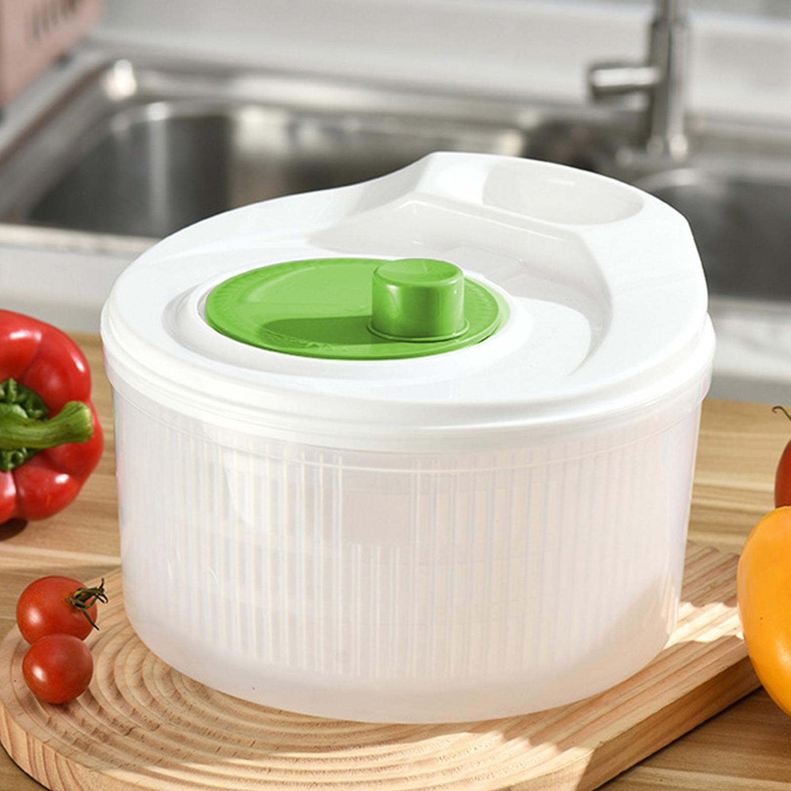 Colador para enjuague de fruta - Salad Spinner reseña y precio