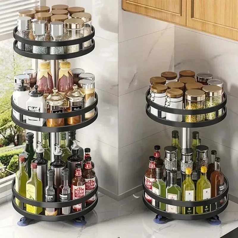 360 °   Organizador Giratorio  - Kitchen Gadgets Storage Ideas reseña y precio