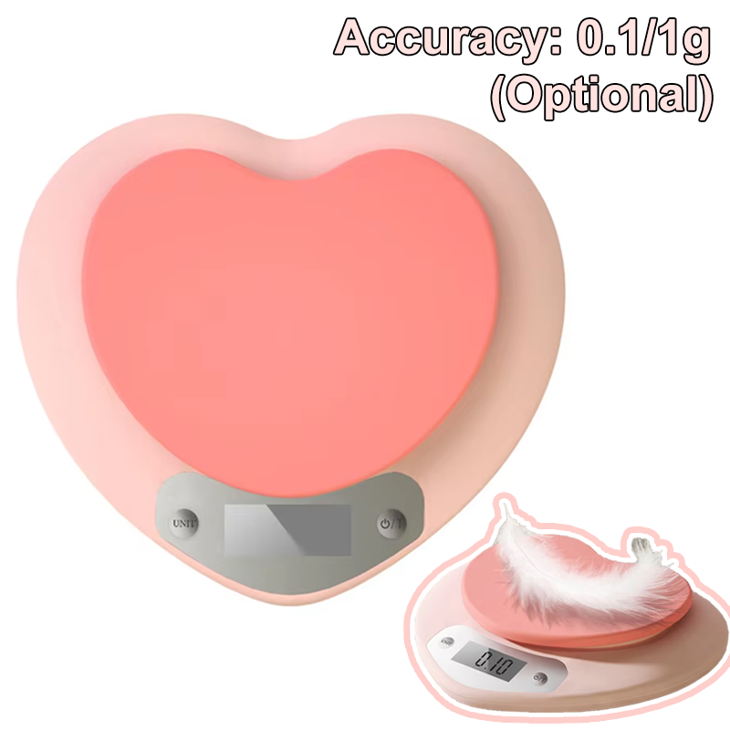 Báscula Digital de Cocina Rosa - Digital Kitchen Scale reseña y precio