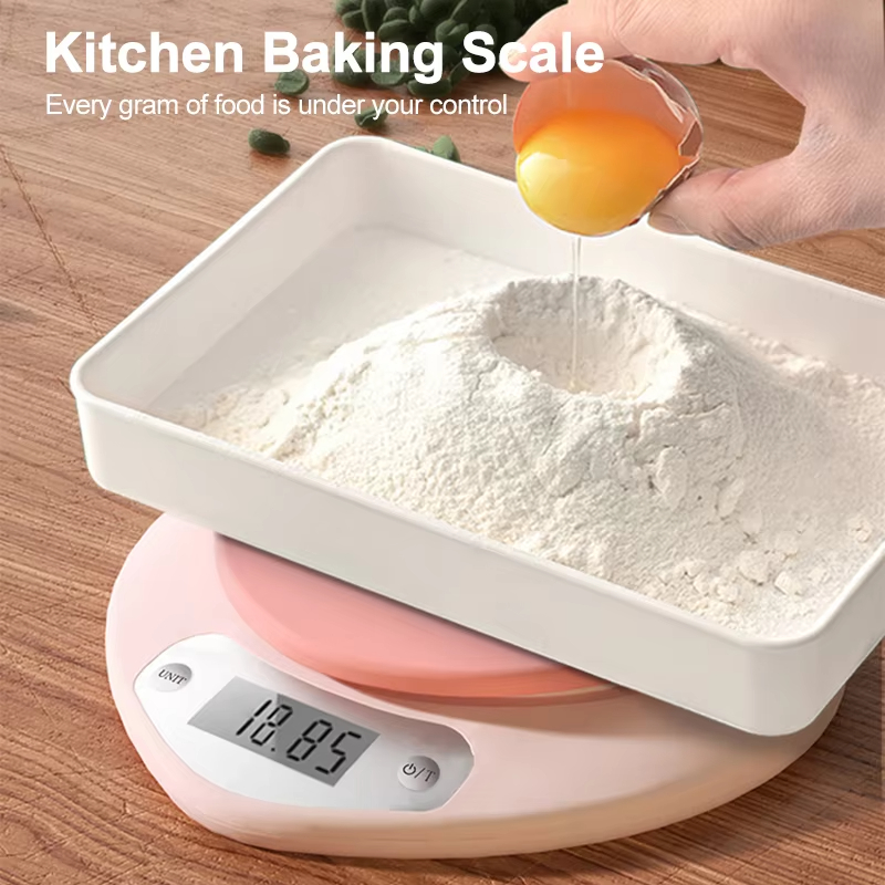 Báscula Digital de Cocina Rosa - Digital Kitchen Scale reseña y precio